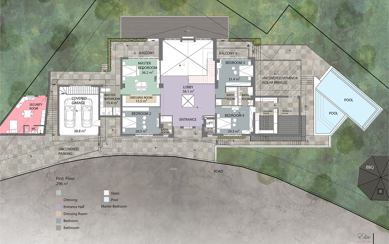 le Grand Chalet de Moniatis layout 1