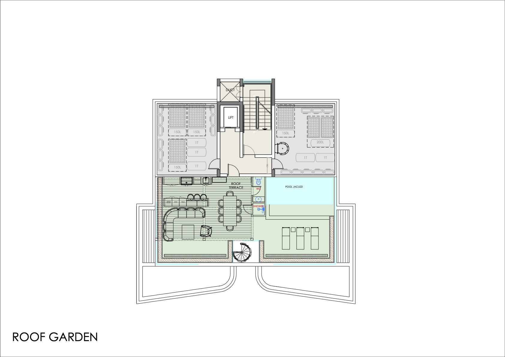 Boutique residence "WINGS" layout 4